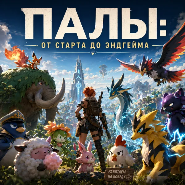 Обложка Лучшие Палы в Palworld: гайд от старта до эндгейма