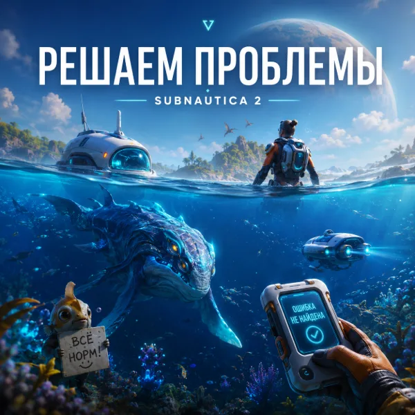 Обложка Subnautica 2: как исправить вылеты, статтеры и настроить графику