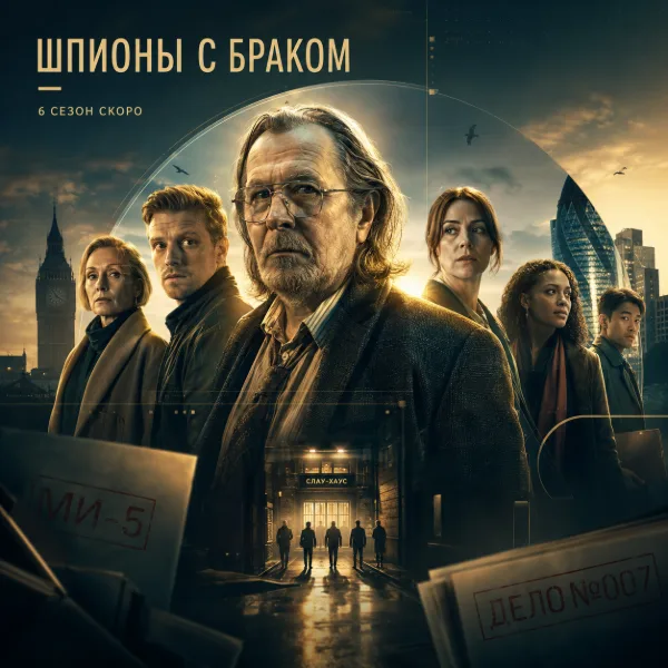 Обложка «Медленные лошади» 6 сезон: дата выхода на Apple TV, все серии, актёры и сюжет