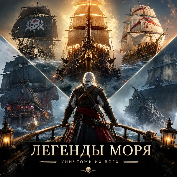Обложка Легендарные корабли в Assassin's Creed Black Flag Resynced: где найти и как победить El Impoluto, HMS Fearless, La Dama Negra и HMS Prince
