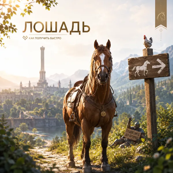 Обложка Лошади в Oblivion Remastered: где купить, как получить бесплатно и где найти Тенегрива