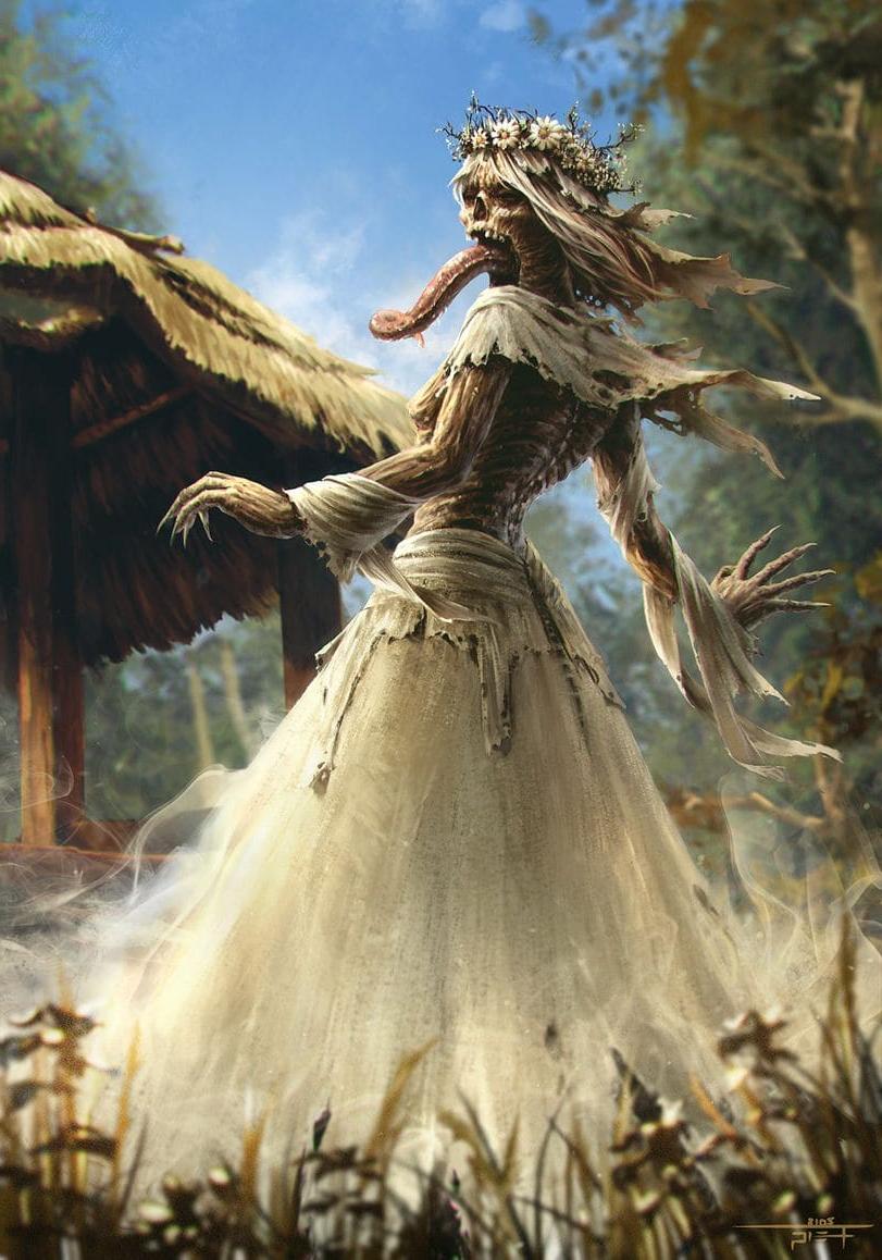 Примерно так представляют себе полуденницу авторы игры