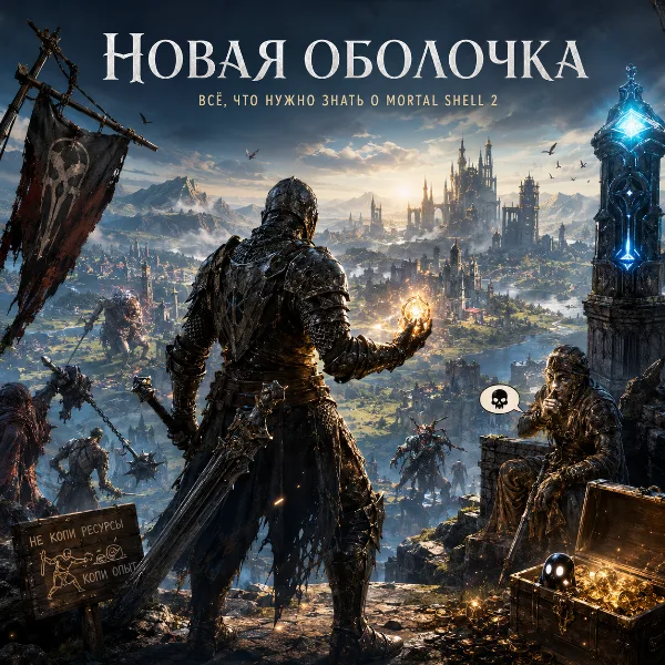 Обложка Mortal Shell 2 для новичков: как прокачиваться, где искать снаряжение и что делать в первые часы