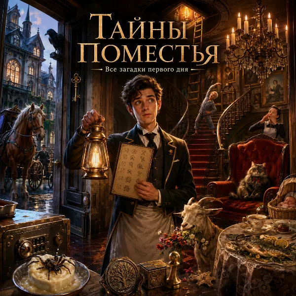 Обложка Servant of the Lake: прохождение первого дня, все головоломки, коды и достижения
