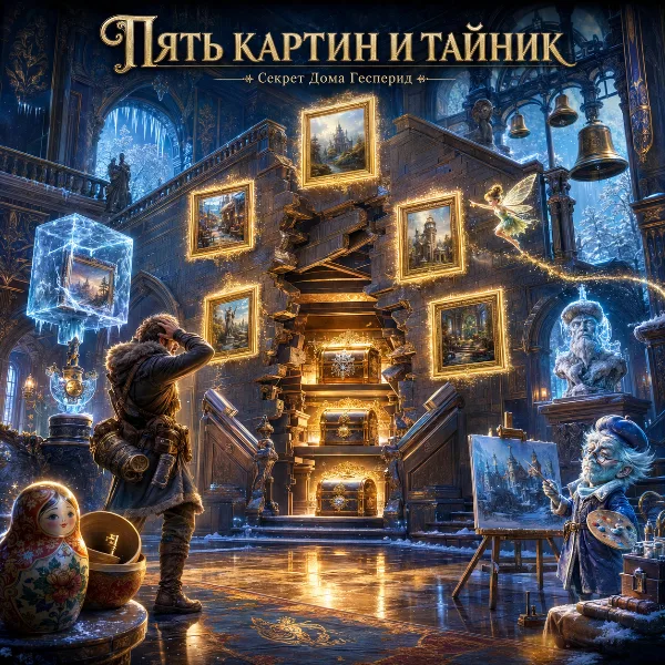 Обложка Пять картин в Доме Гесперид: как открыть тайную комнату и достижение «Сквозь чертоги иллюзий» в Genshin Impact