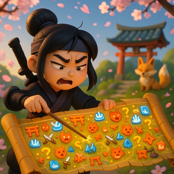 Обложка Интерактивная карта Ghost of Yotei: все локации, значки и коллекционные предметы - гайд к Платине