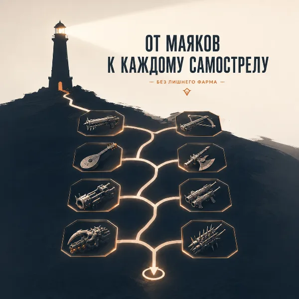 Обложка Всё оружие дальнего боя в Mortal Shell 2: где найти все 8 самострелов и открыть «Оружие. Много оружия»