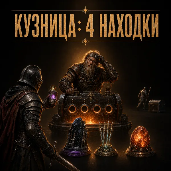 Обложка Детали кузницы в Mortal Shell 2: где лежат преобразователь, станок, иглы и плавильный камень