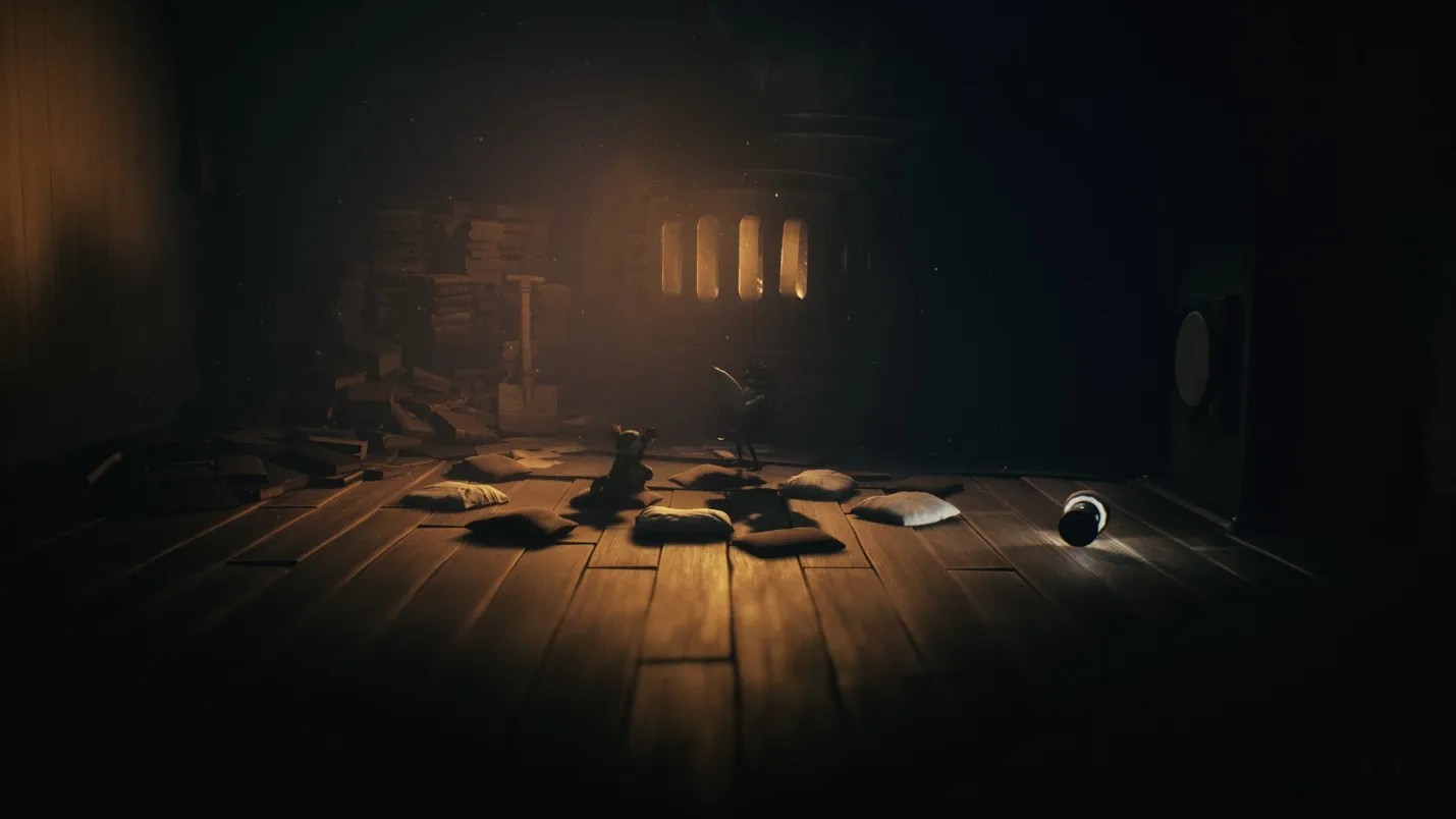 Достижение Дом там где ном - объятие с номом в главе Карнавал Little Nightmares 3