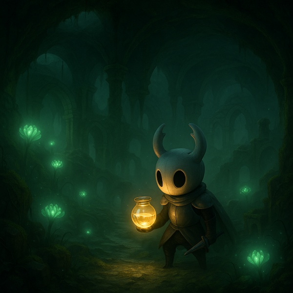 Обложка Hollow Knight: Silksong - все бутоны плазмиума в Червоточинах и как получить Сосуд с плазмиумом