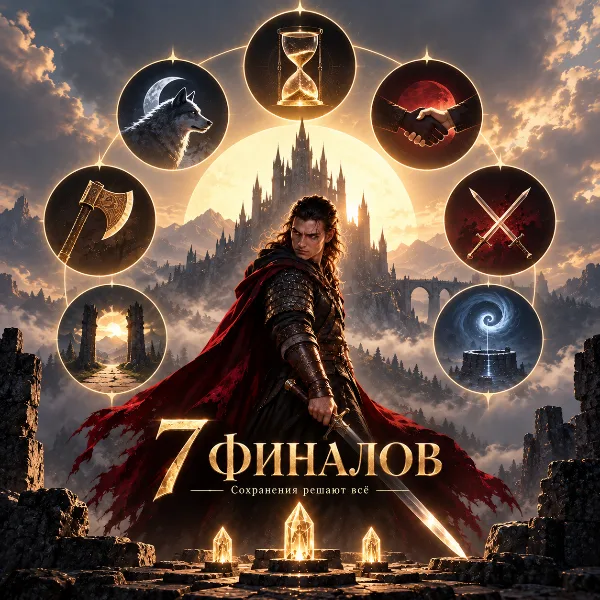 Обложка Все 7 концовок The Blood of Dawnwalker и условия каждого финала