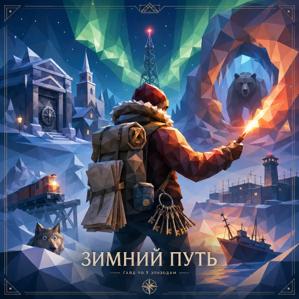 Обложка Прохождение The Long Dark: все 5 эпизодов Wintermute — ключи, коды, бункеры и тайники