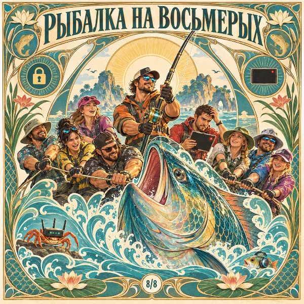 Обложка Кооператив в How to Fish: как создать лобби на 8 игроков и пригласить друзей