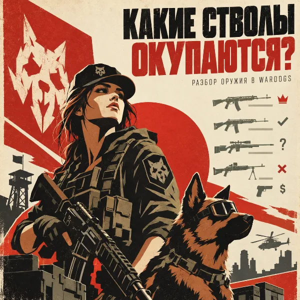 Обложка Лучшее оружие и билды в WARDOGS: топовые пушки, патроны и снаряжение под любой стиль