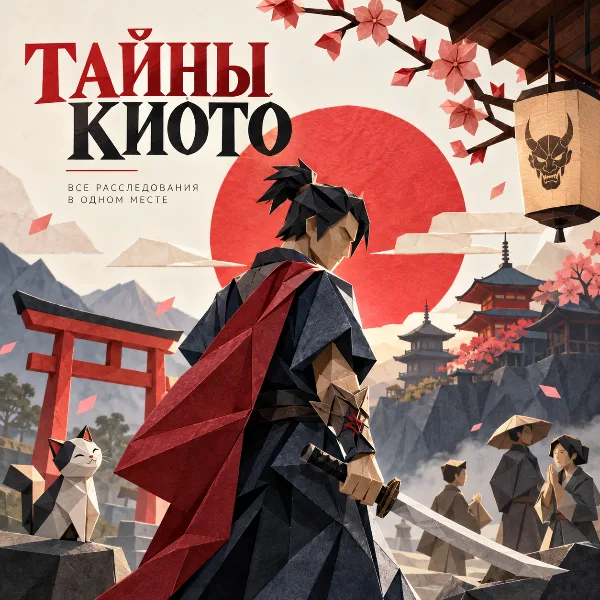 Обложка Все тайны Киото в Onimusha: Way of the Sword: где найти и как раскрыть 8 детективных дел Мусаси