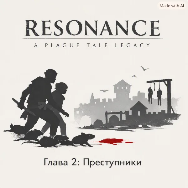 Обложка Resonance: A Plague Tale Legacy: прохождение главы 2 «Преступники» шаг за шагом