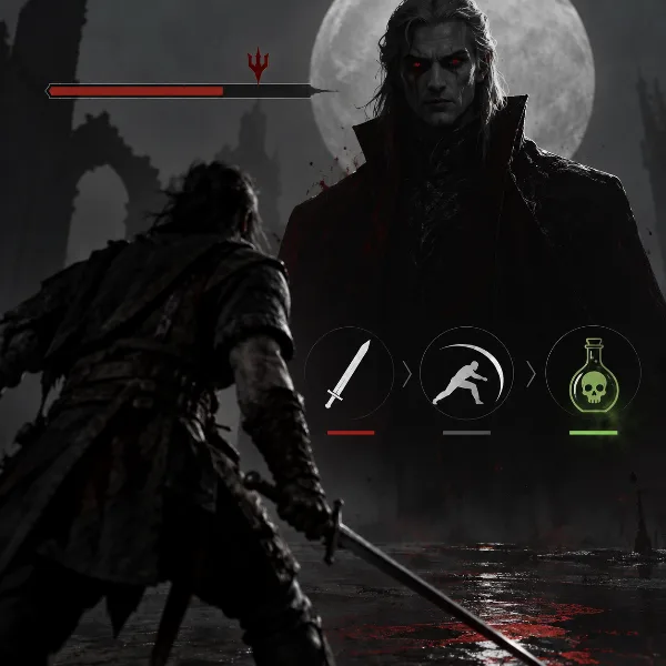 Обложка Как победить Амбруса в The Blood of Dawnwalker: тактика боя и выбор с ядом