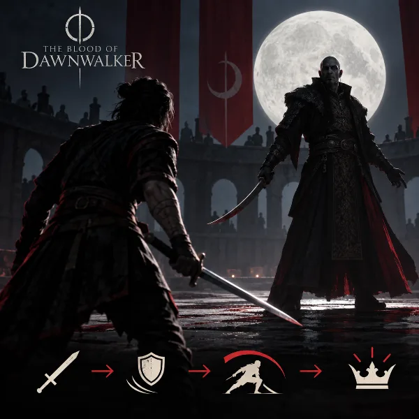 Обложка The Blood of Dawnwalker: как победить Бакира и пройти Лунный турнир