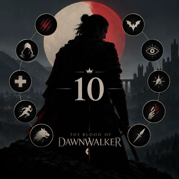 Обложка Лучшие навыки в The Blood of Dawnwalker: топ-10 умений для старта