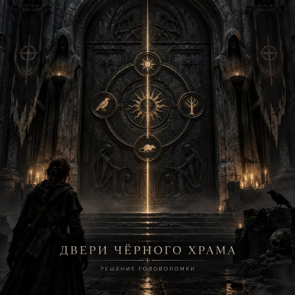 Обложка Двери Чёрного храма в Resonance: A Plague Tale Legacy — решение головоломки