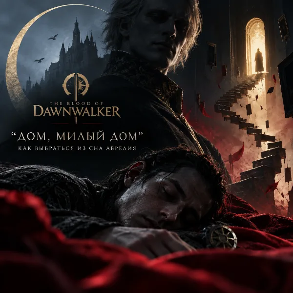 Обложка «Дом, милый дом» в The Blood of Dawnwalker: как выбраться из сна Аврелия