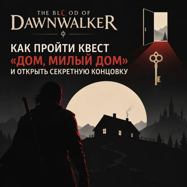 Обложка The Blood of Dawnwalker: как пройти квест «Дом, милый дом» и открыть секретную концовку