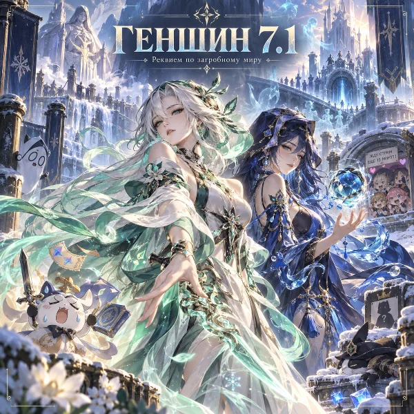 Обложка Genshin Impact 7.1: дата и время трансляции и утечки по баннерам