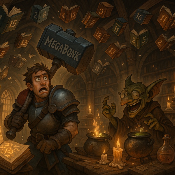 Обложка MegaBonk: как открыть все 23 фолианта и усилить билд - полный гайд по томам