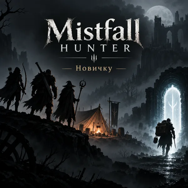 Обложка Mistfall Hunter: гайд для новичков — классы, лагерь и эвакуация с добычей