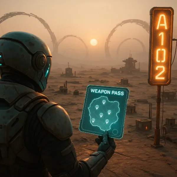 Обложка The Outer Worlds 2: как найти все 5 оружейных пропусков на А102 «Ветрорез» и открыть оружейный ящик