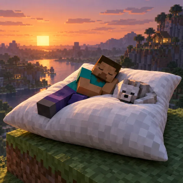 Обложка Подушки в Minecraft: где найти рецепт и как их скрафтить