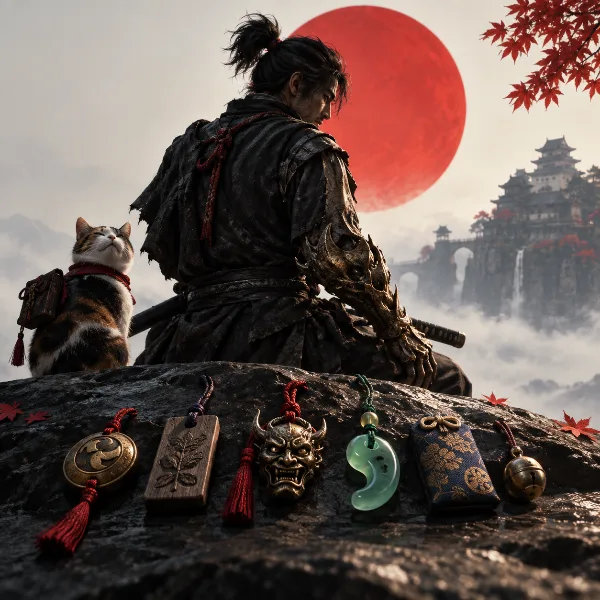 Обложка Все обереги в Onimusha: Way of the Sword — где найти и лучшие сборки талисманов