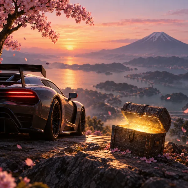 Обложка Охота за сокровищами в Симанояме (Forza Horizon 6): где найти сундук и что за него дают