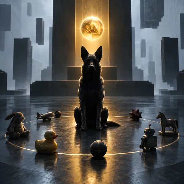Обложка Загадочный пёс в Control Resonant: все игрушки и награда