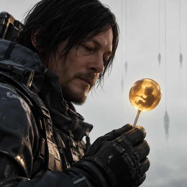 Обложка Death Stranding 2: что такое Licky Stick и зачем он нужен