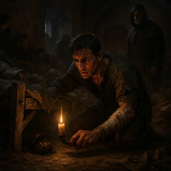 Обложка Kingdom Come: Deliverance 2 - Mysteria Ecclesiae: как найти Славека в лазарете и где лежит его кожаный кошелёк