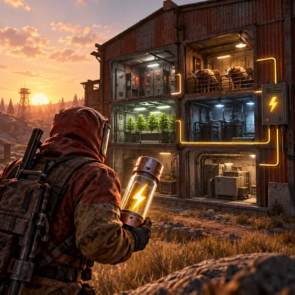 Обложка Rust: все новые комнаты Powergrid из Livestock Update и где взять предохранители