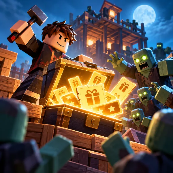 Обложка Build and Kill Zombies — все коды Roblox и их активация