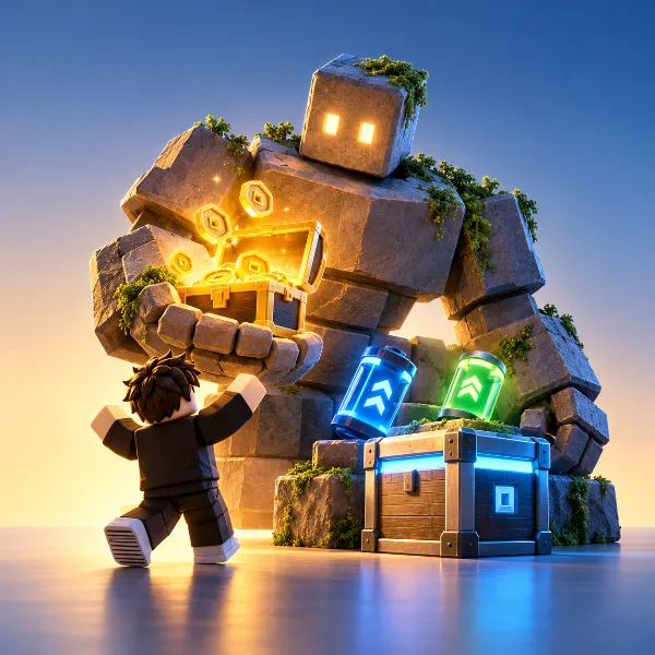 Обложка Коды Build a Golem в Roblox (сентябрь 2026): кэш, ускорения и ящики
