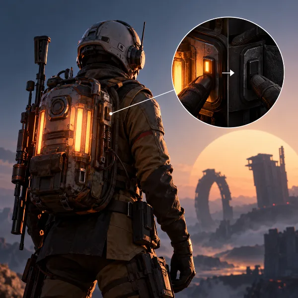 Обложка Как отключить свет рюкзака в Arc Raiders через переключатель Emissive