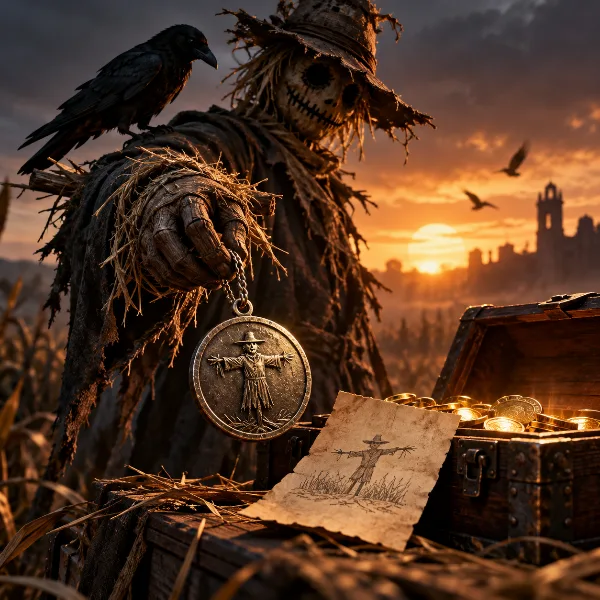 Обложка Valor Mortis: прохождение задания «Пугало» (The Scarecrow) — медальон, записка и награда