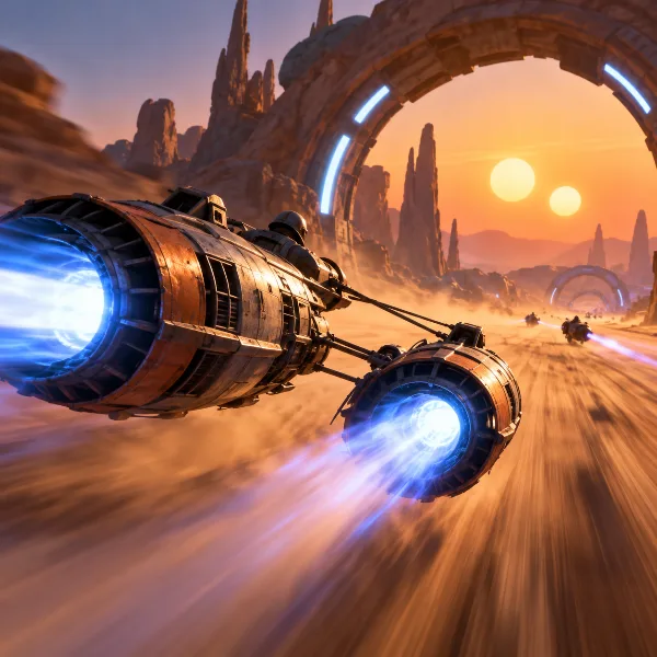 Обложка Star Wars: Galactic Racer — гайд для новичков: 15 советов по управлению, рамджету и сборкам