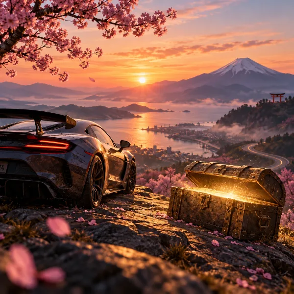 Обложка Охота за сокровищами в Такаширо (Forza Horizon 6): где найти сундук