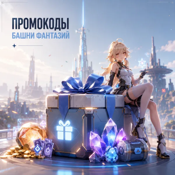 Обложка Промокоды Tower of Fantasy — август 2026: полный список рабочих кодов и как их активировать