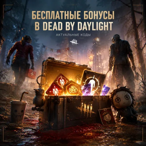 Обложка Промокоды Dead by Daylight — актуальный список на август 2026: как активировать
