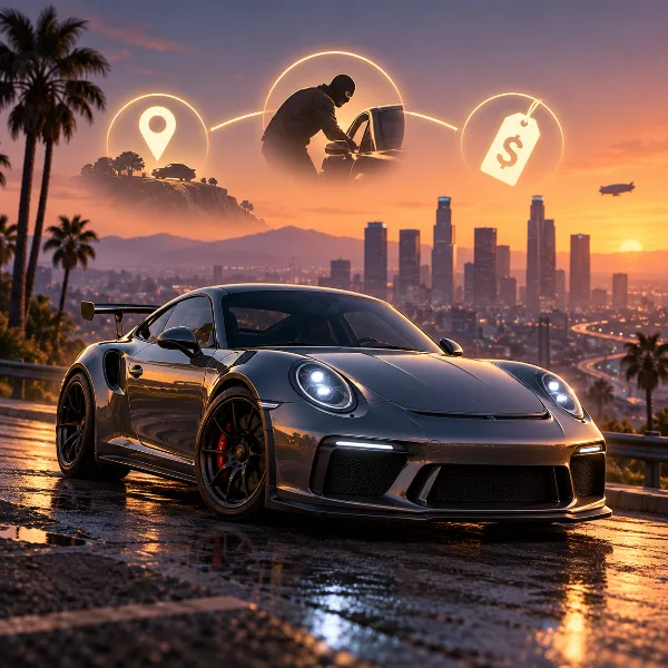 Обложка Pfister Comet в GTA 5 и GTA Online: как найти, угнать и купить спорткар