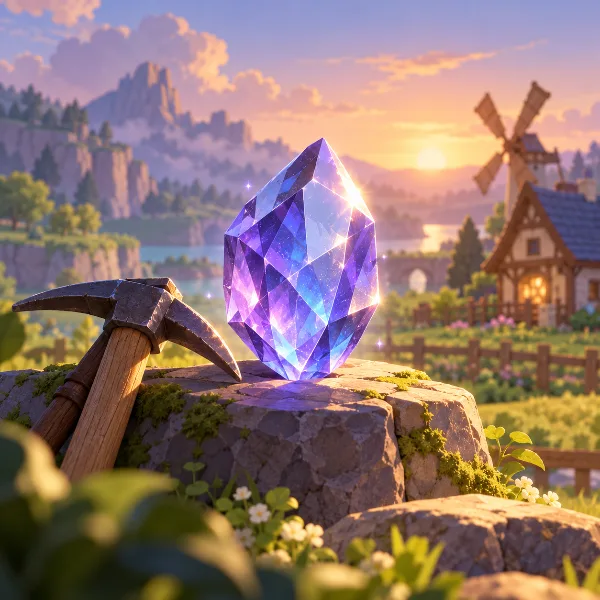 Обложка Граненый камень в Fields of Mistria: где найти и для чего нужен артефакт