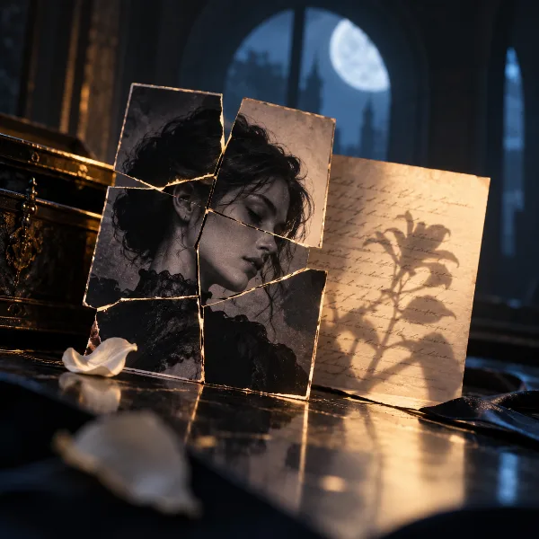 Обложка Tenebris Somnia: решение головоломки с фотографиями и стихами в Julia's desiderium
