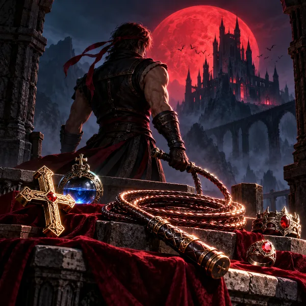 Обложка Лучшее оружие и реликвии в Castlevania: Belmont's Curse — легендарки, билды и где их найти