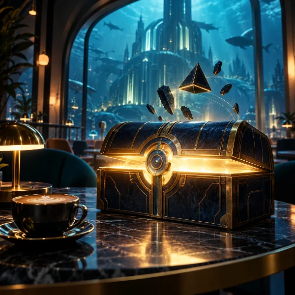 Обложка Control Resonant: как открыть секретный сундук в кафе Atlantis в районе Downtown